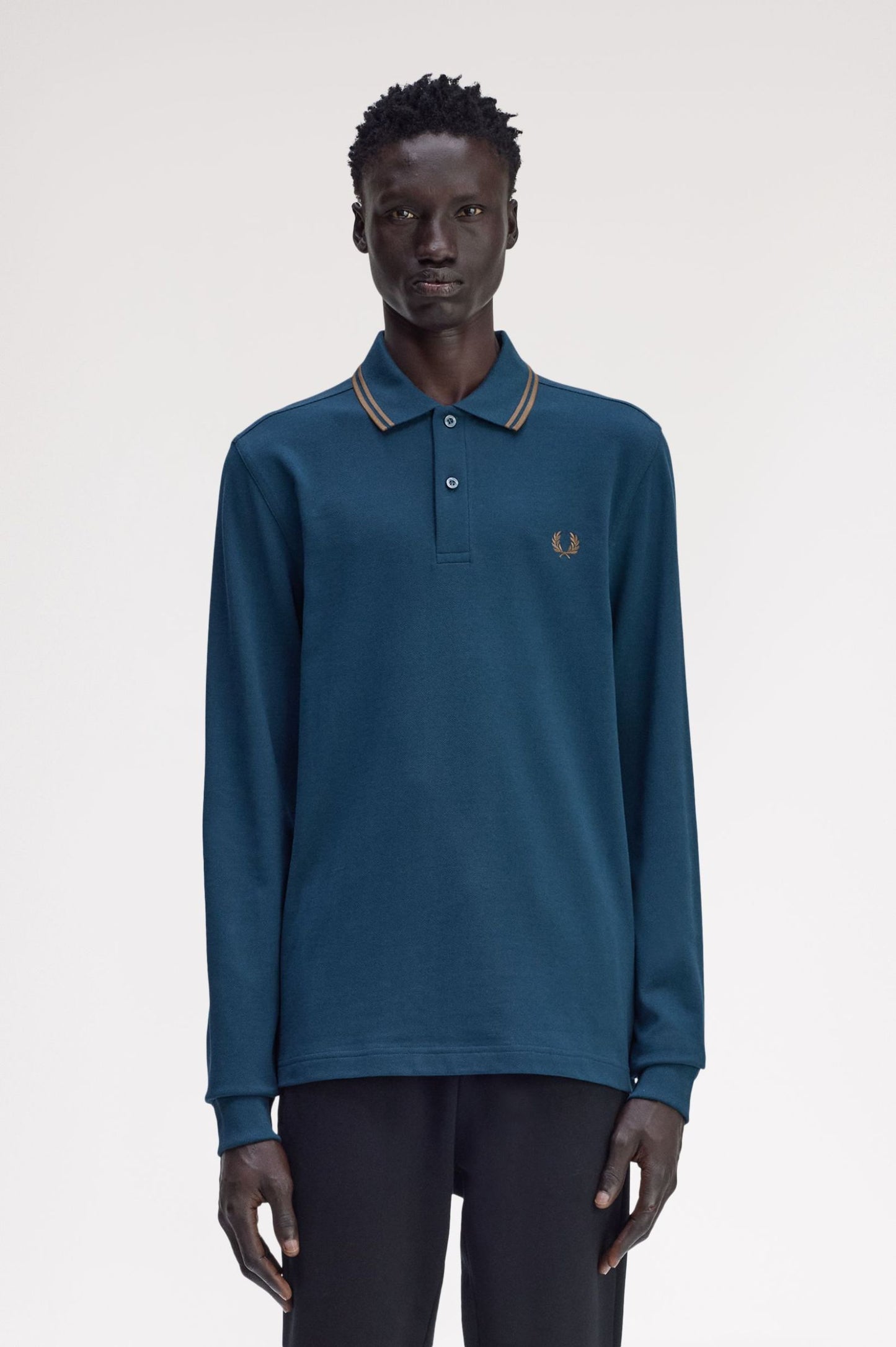 FRED PERRY LS TWIN TIPPED FP SHIRT