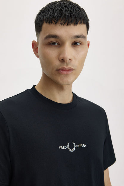 FRED PERRY EMBROIDERED T SHIRT