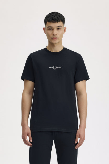 FRED PERRY EMBROIDERED T SHIRT