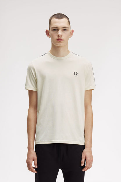 FRED PERRY CONTRAST TAPE RINGER T SHIRT
