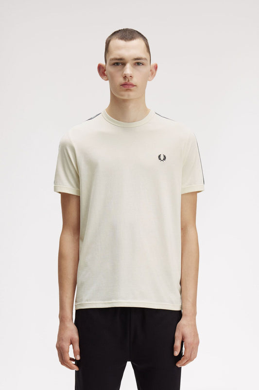 FRED PERRY CONTRAST TAPE RINGER T SHIRT