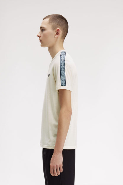 FRED PERRY CONTRAST TAPE RINGER T SHIRT