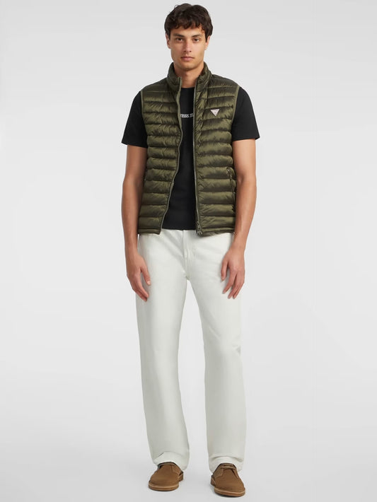 GUESS JEANS SLIM EMBROIDERED T SHIRT