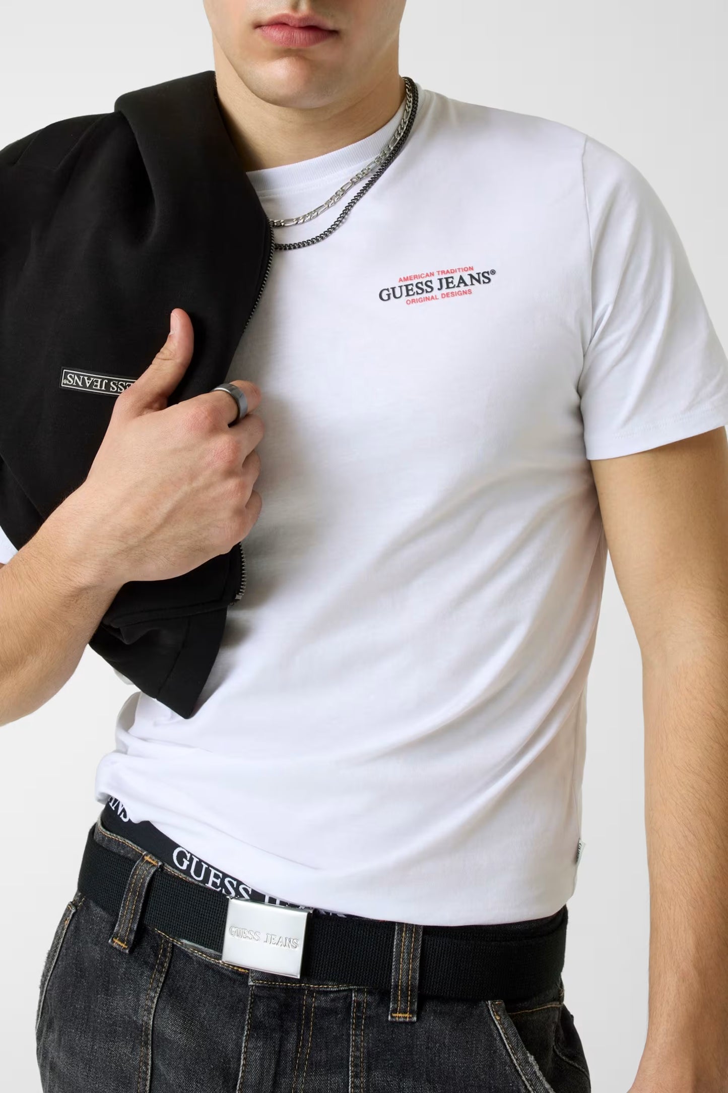 GUESS JEANS SLIM AMERICAN TRADITION T SHIRT
