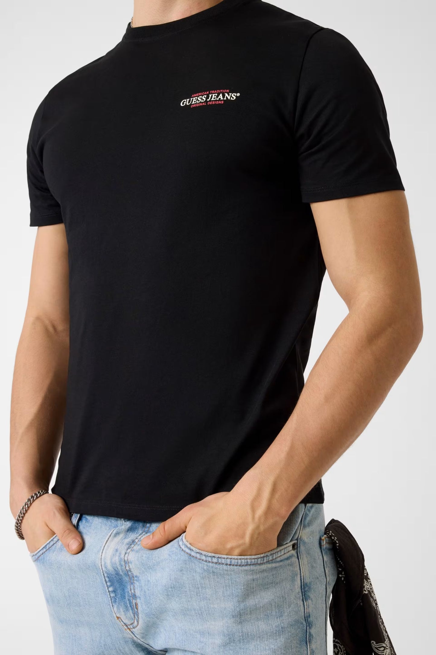 GUESS JEANS SLIM AMERICAN TRADITION T SHIRT