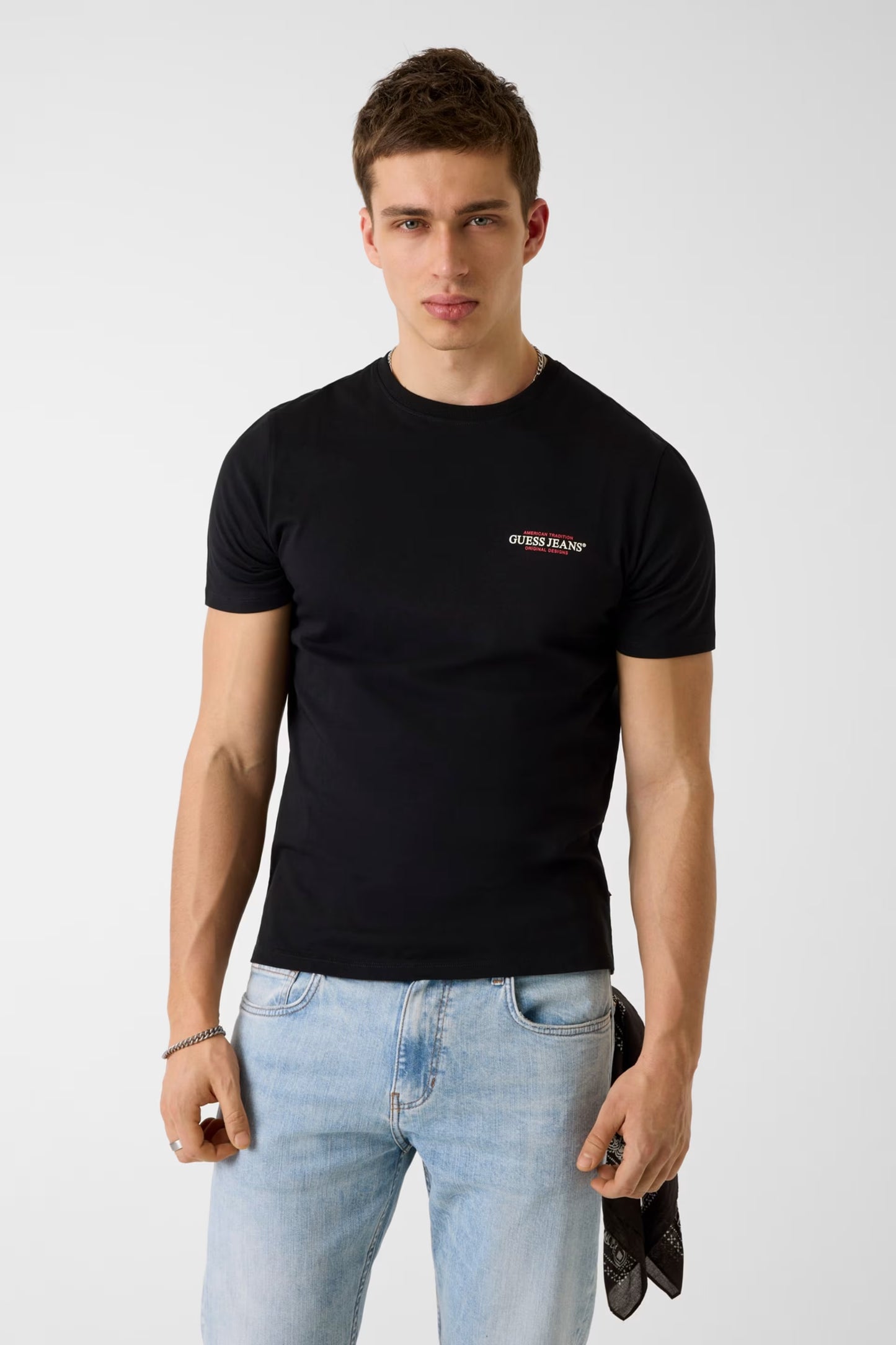 GUESS JEANS SLIM AMERICAN TRADITION T SHIRT
