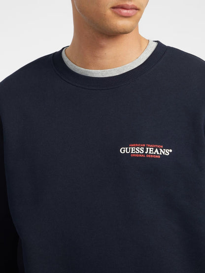 GUESS JEANS MAN LOGO PULLOVER