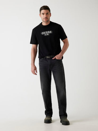 GUESS JEANS MAN SMALL LOGO T SHIRT