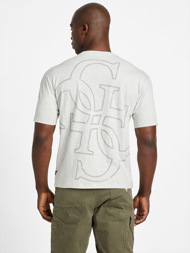 GUESS JEANS MAN DISTRESSED QUATRO G T SHIRT