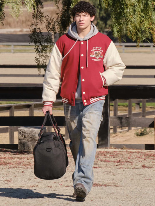 GUESS JEANS LETTERMAN JACKET