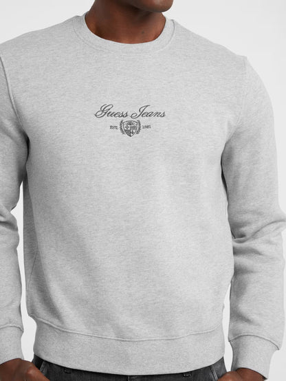 GUESS JEANS SLIM SCRIPT CREWNECK