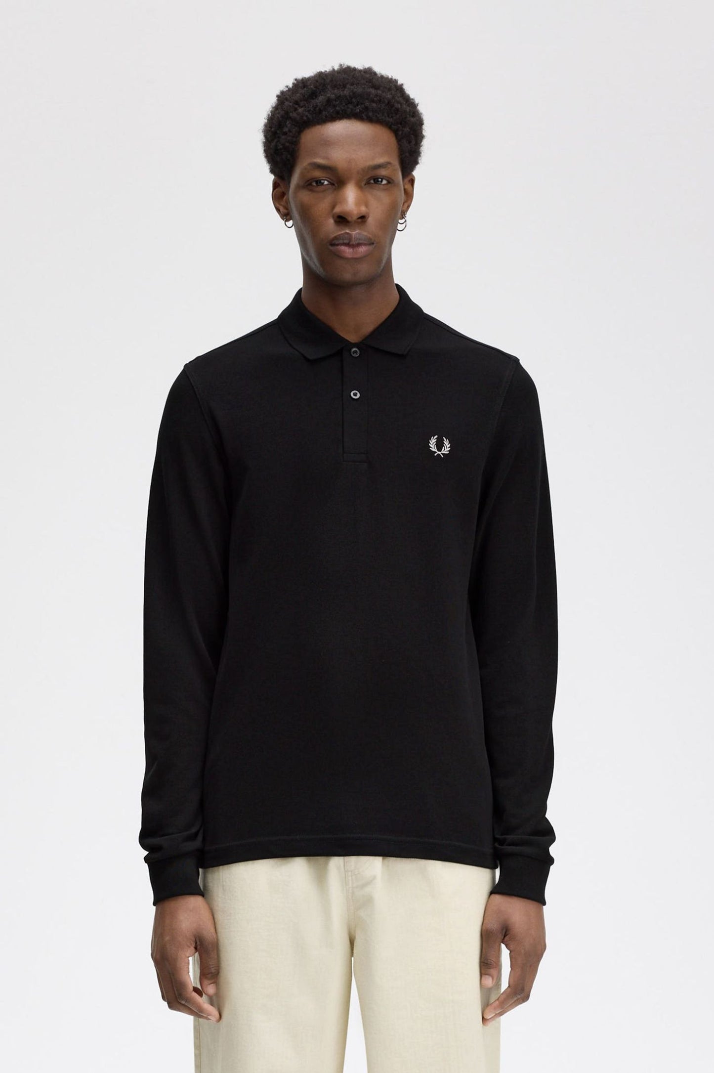 FRED PERRY LS PLAIN FRED PERRY SHIRT
