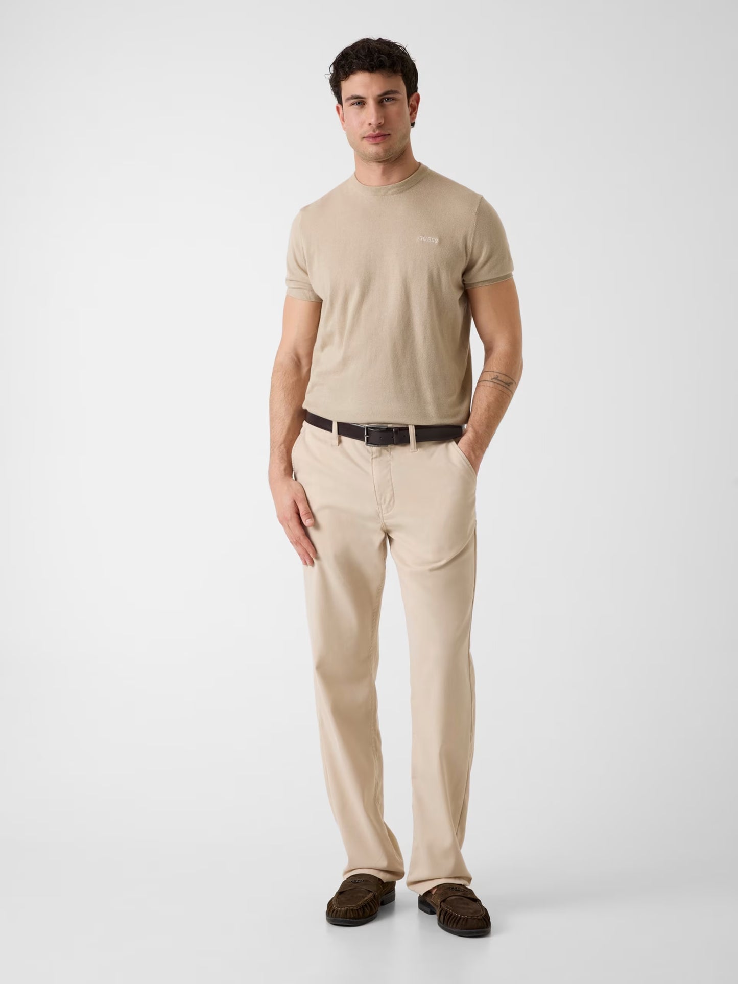 GUESS PAOLO COTTON MASON TROUSER