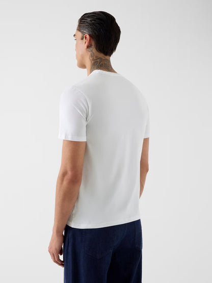 GUESS HD TRIANGLE LOGO T SHIRT