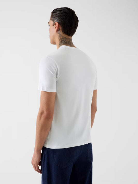 GUESS HD TRIANGLE LOGO T SHIRT