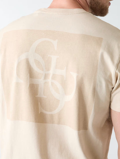 GUESS QUATTRO G BACKPRINT T SHIRT