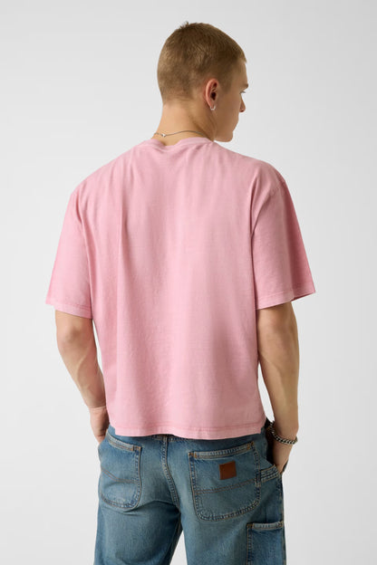 GUESS JEANS CN BOXY CROPPED T SHIRT