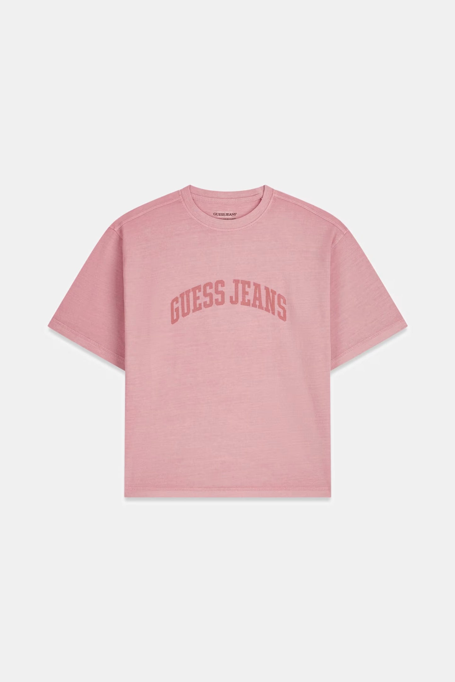 GUESS JEANS CN BOXY CROPPED T SHIRT