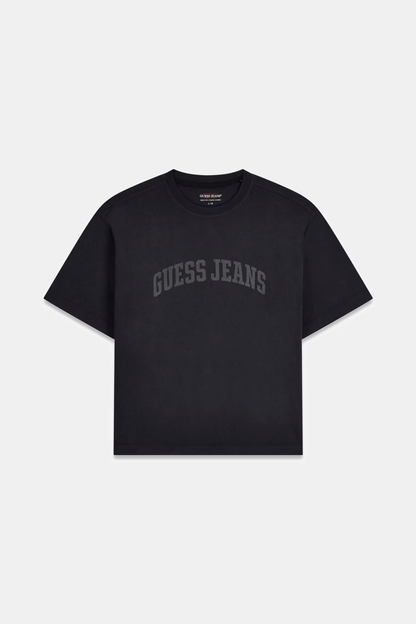 GUESS JEANS CN BOXY CROPPED T SHIRT