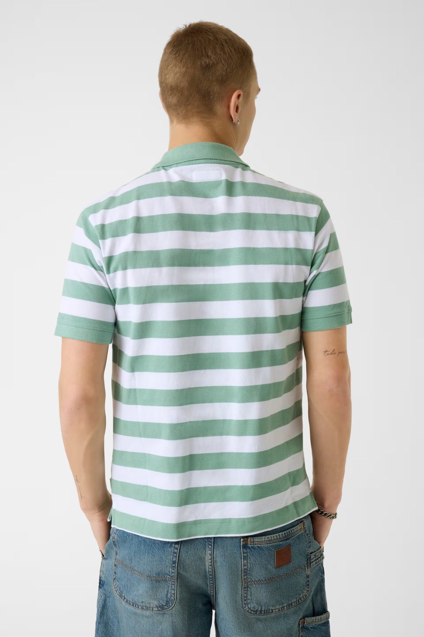 GUESS JEANS REGULAR STRIPES POLO SHIRT