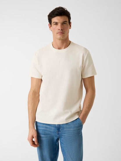 GUESS MAN NICO EMBOSSED KNIT CREW NECK