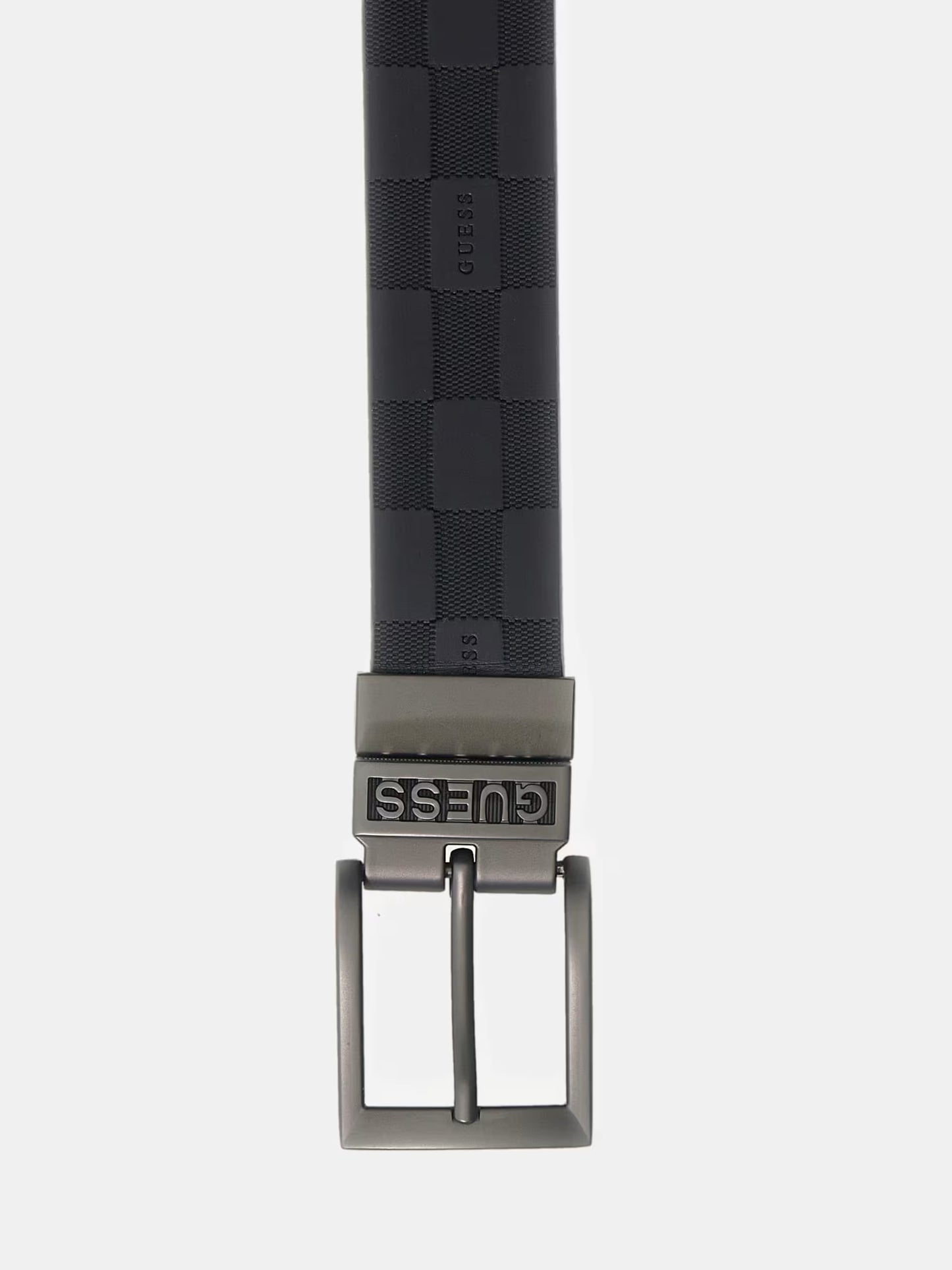 GUESS LEATHER REVERSIBLE LOGO BELT