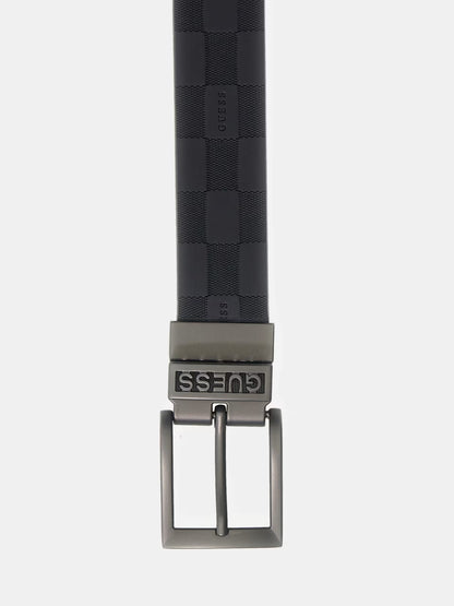 GUESS LEATHER REVERSIBLE LOGO BELT