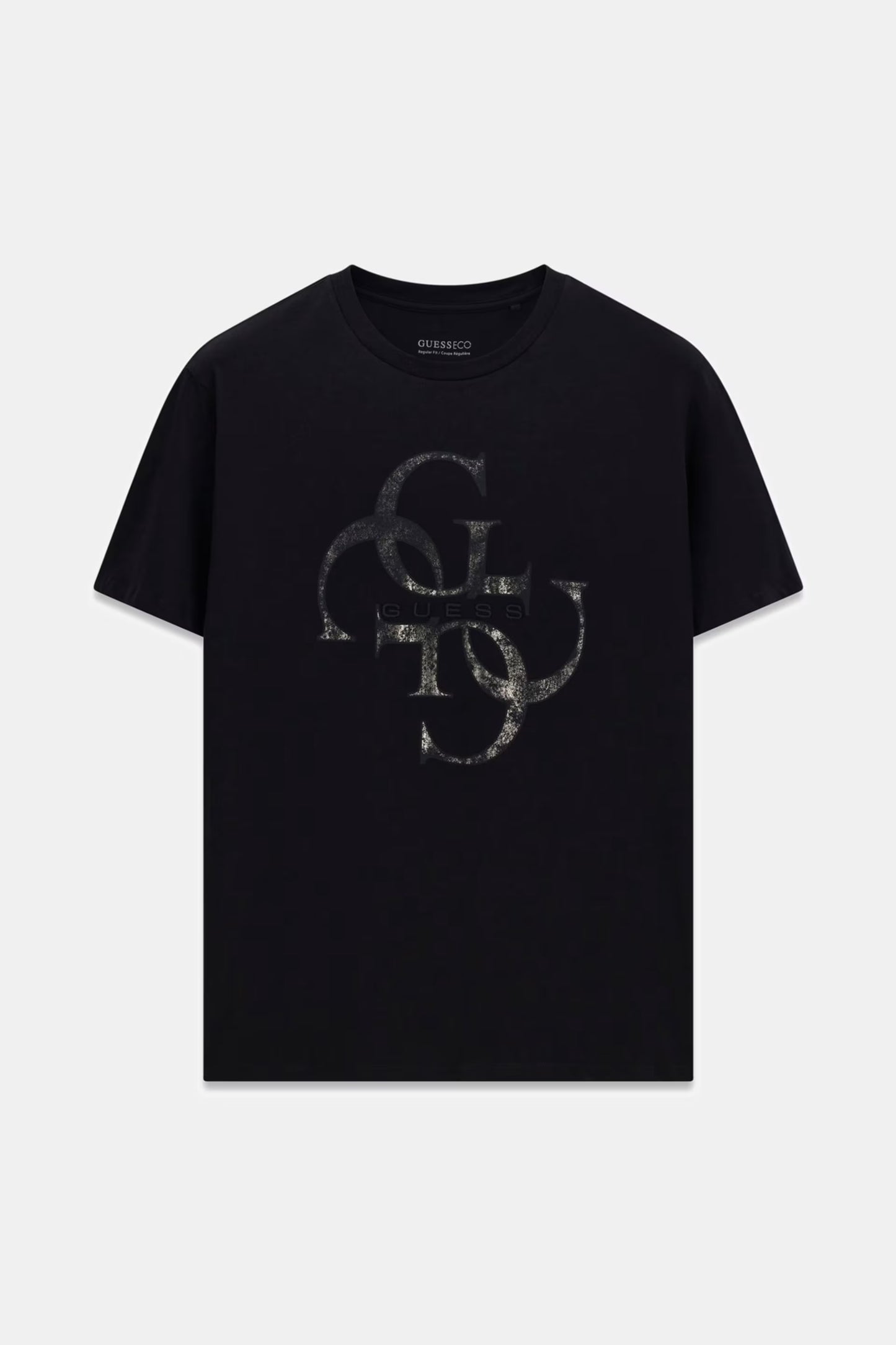 GUESS MAN REGULAR FIT 4G LOGO T SHIRT