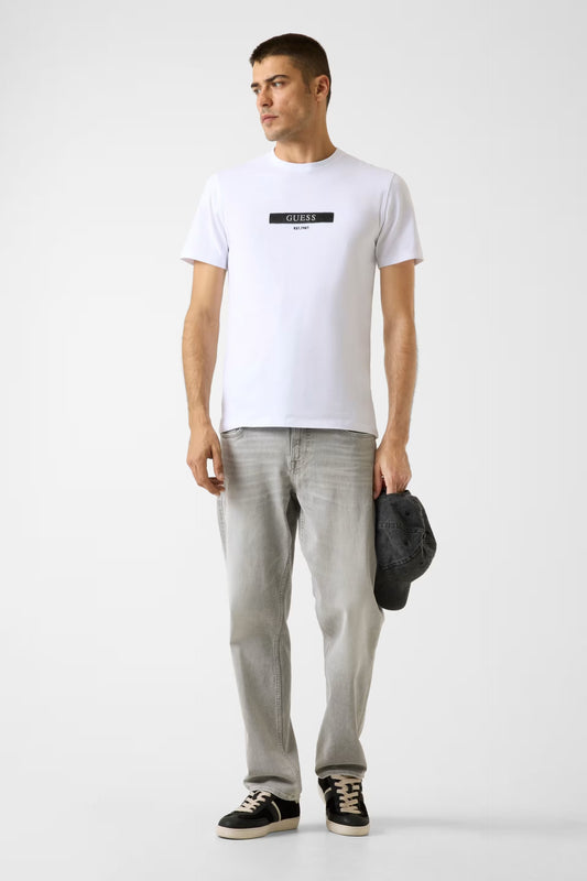 GUESS MAN OVERSIZED LOGO T SHIRT