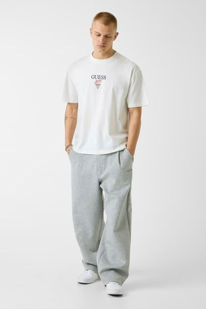 GUESS JEANS OVERSIZED BAKER LOGO T SHIRT