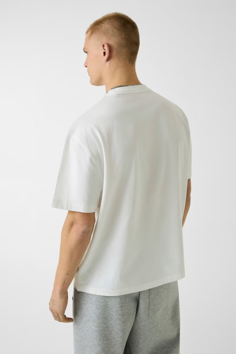 GUESS JEANS OVERSIZED BAKER LOGO T SHIRT
