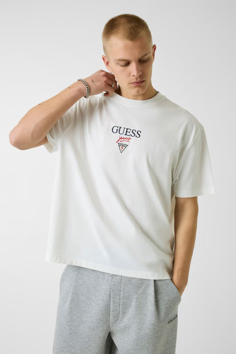 GUESS JEANS OVERSIZED BAKER LOGO T SHIRT