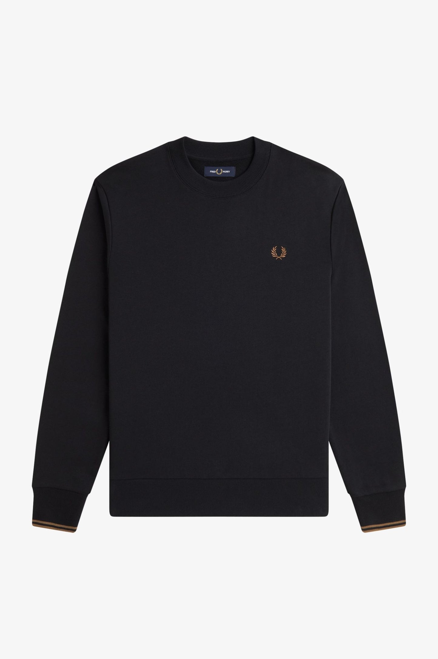 FRED PERRY CREW NECK SWEATSHIRT