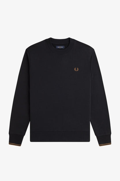 FRED PERRY CREW NECK SWEATSHIRT