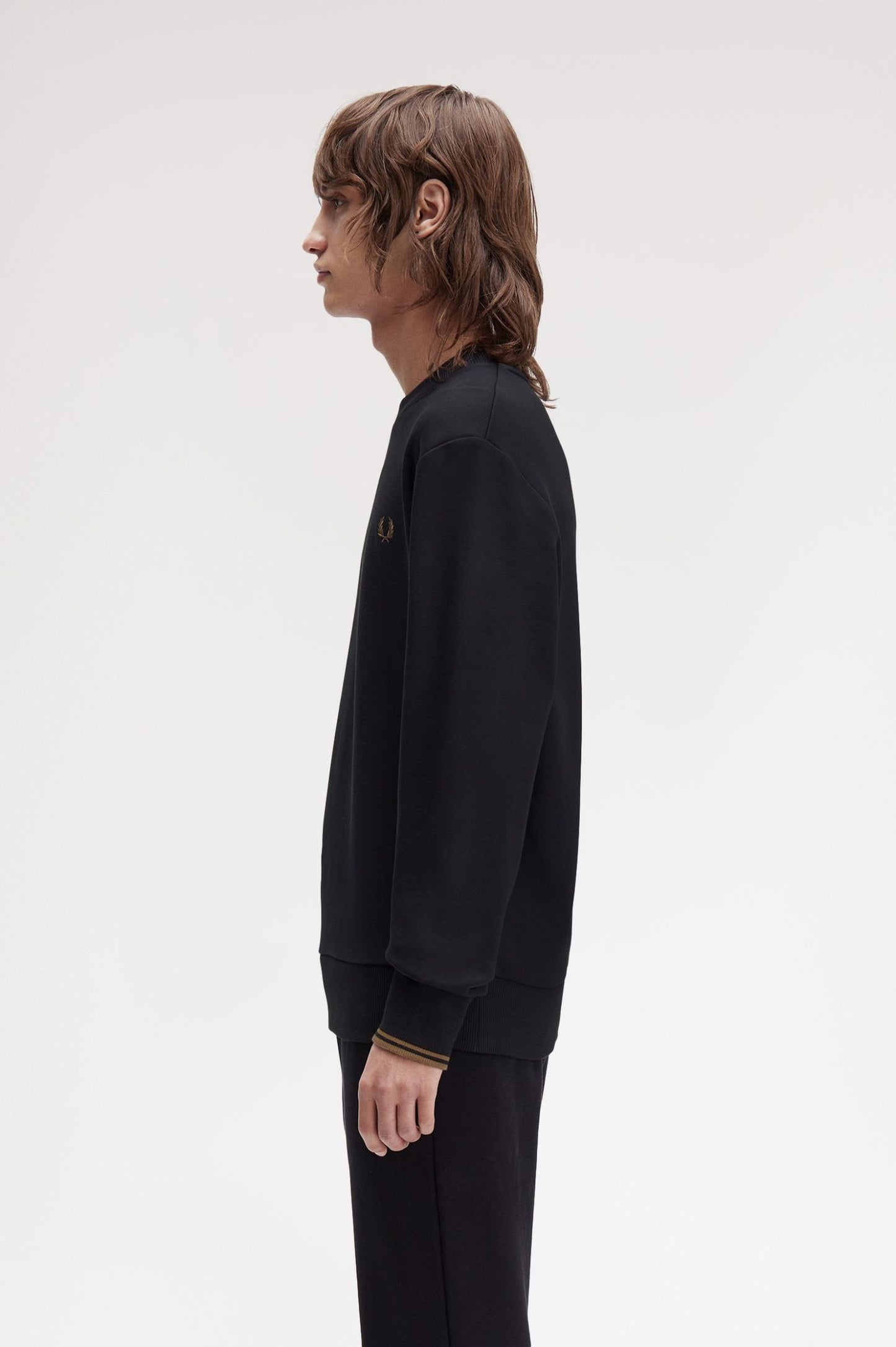 FRED PERRY CREW NECK SWEATSHIRT