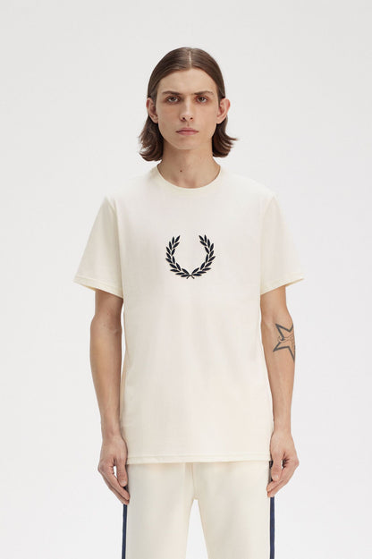 FRED PERRY EMBROIDERED T SHIRT