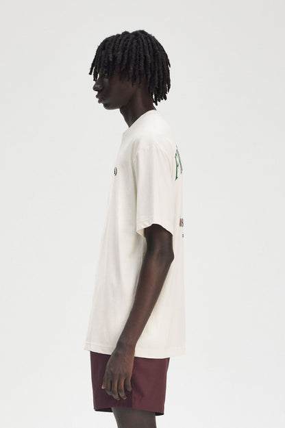 FRED PERRY EMBROIDERED CHAMPION T SHIRT