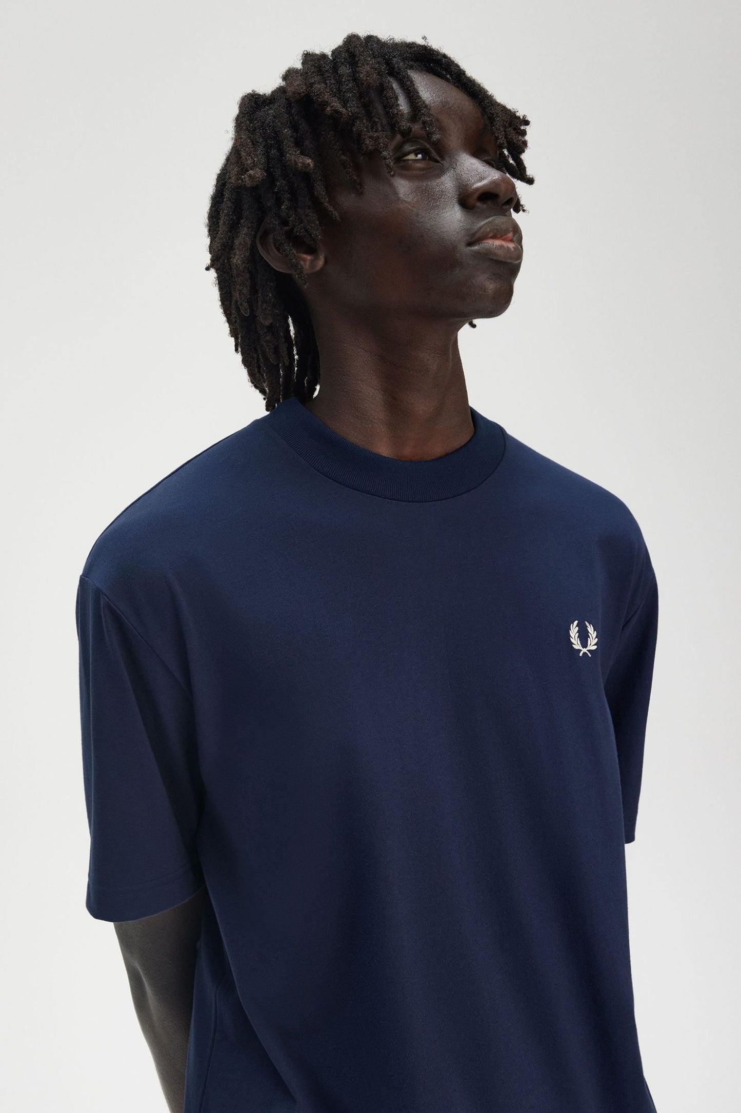 FRED PERRY EMBROIDERED CHAMPION T SHIRT