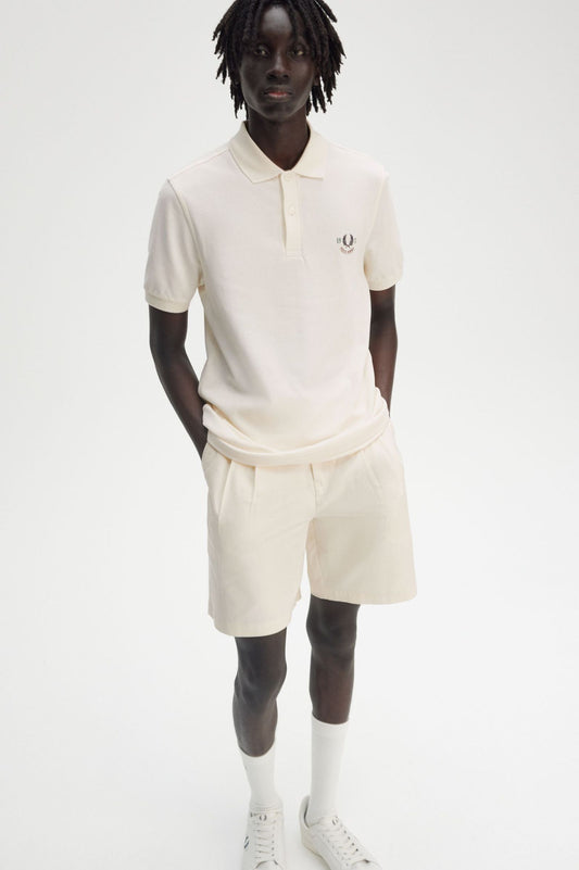 FRED PERRY CLUBHOUSE EMBROIDERED POLO SHIRT