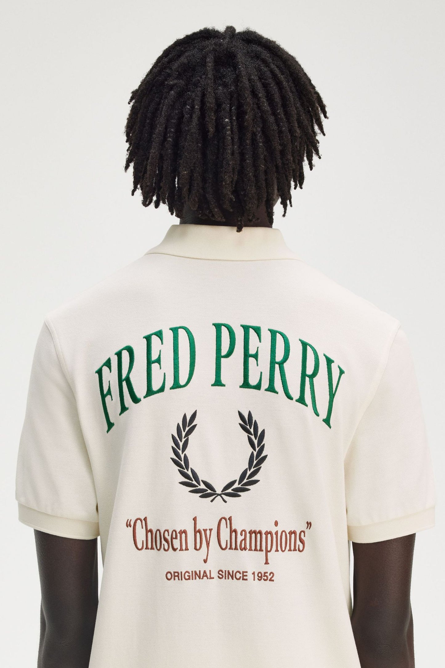 FRED PERRY CLUBHOUSE EMBROIDERED POLO SHIRT