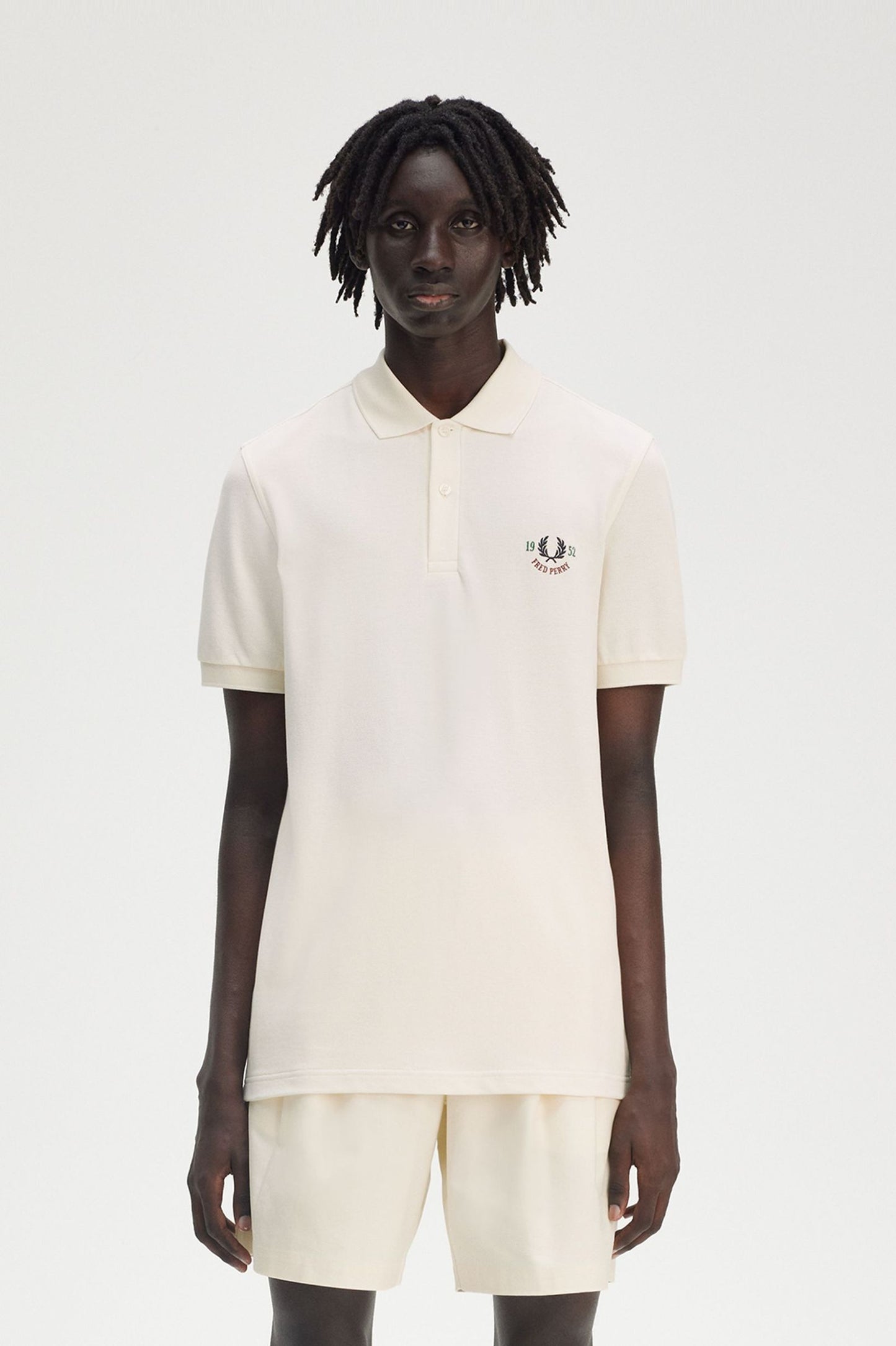 FRED PERRY CLUBHOUSE EMBROIDERED POLO SHIRT