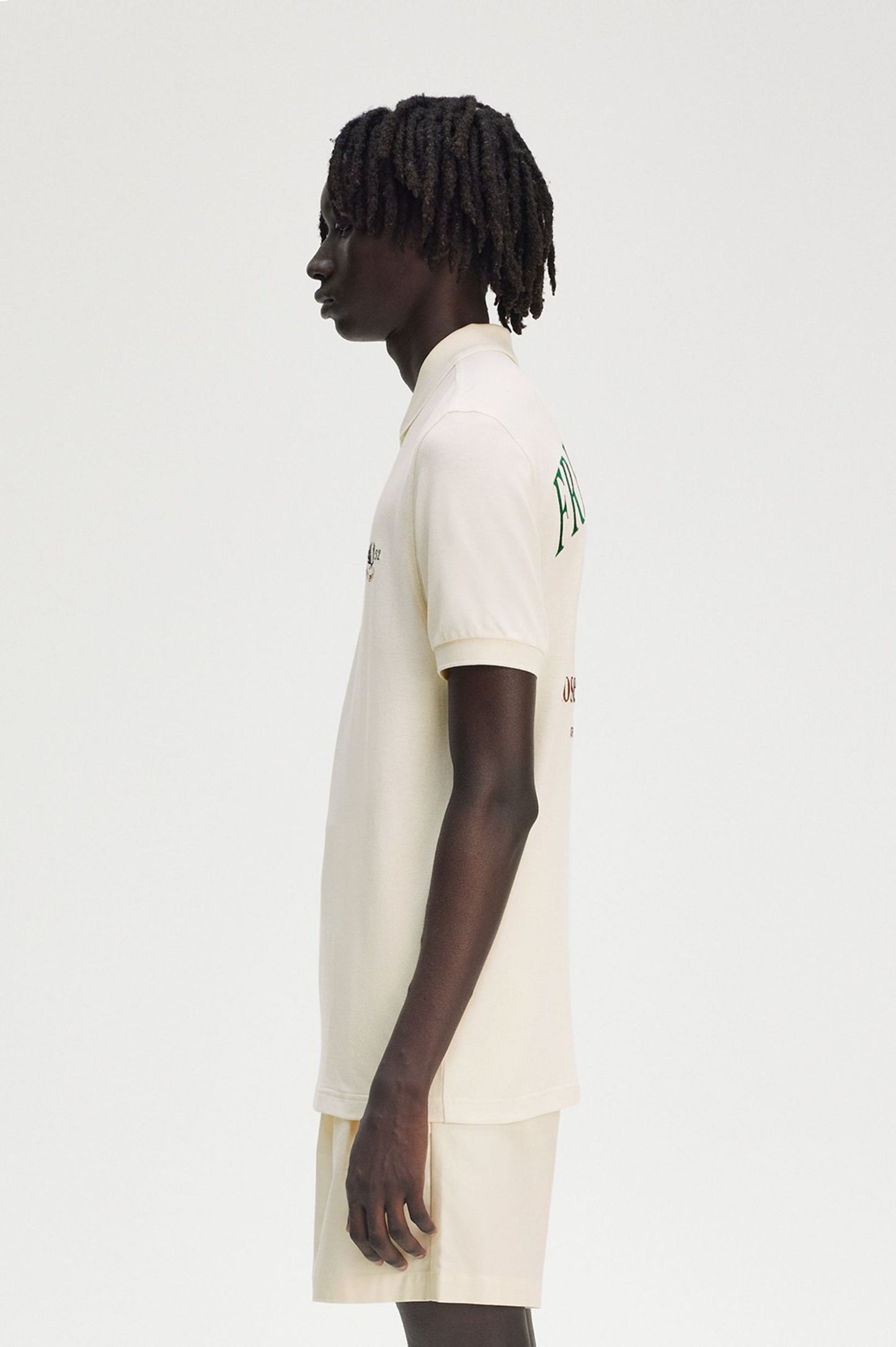 FRED PERRY CLUBHOUSE EMBROIDERED POLO SHIRT