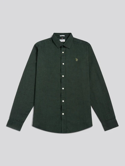 U.S POLO MAN IVOR COTTON SHIRT