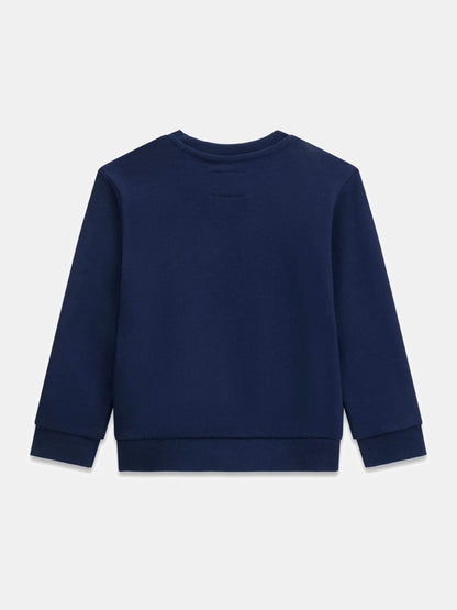 GUESS KIDS BEAR EMBROIDERY PULLOVER