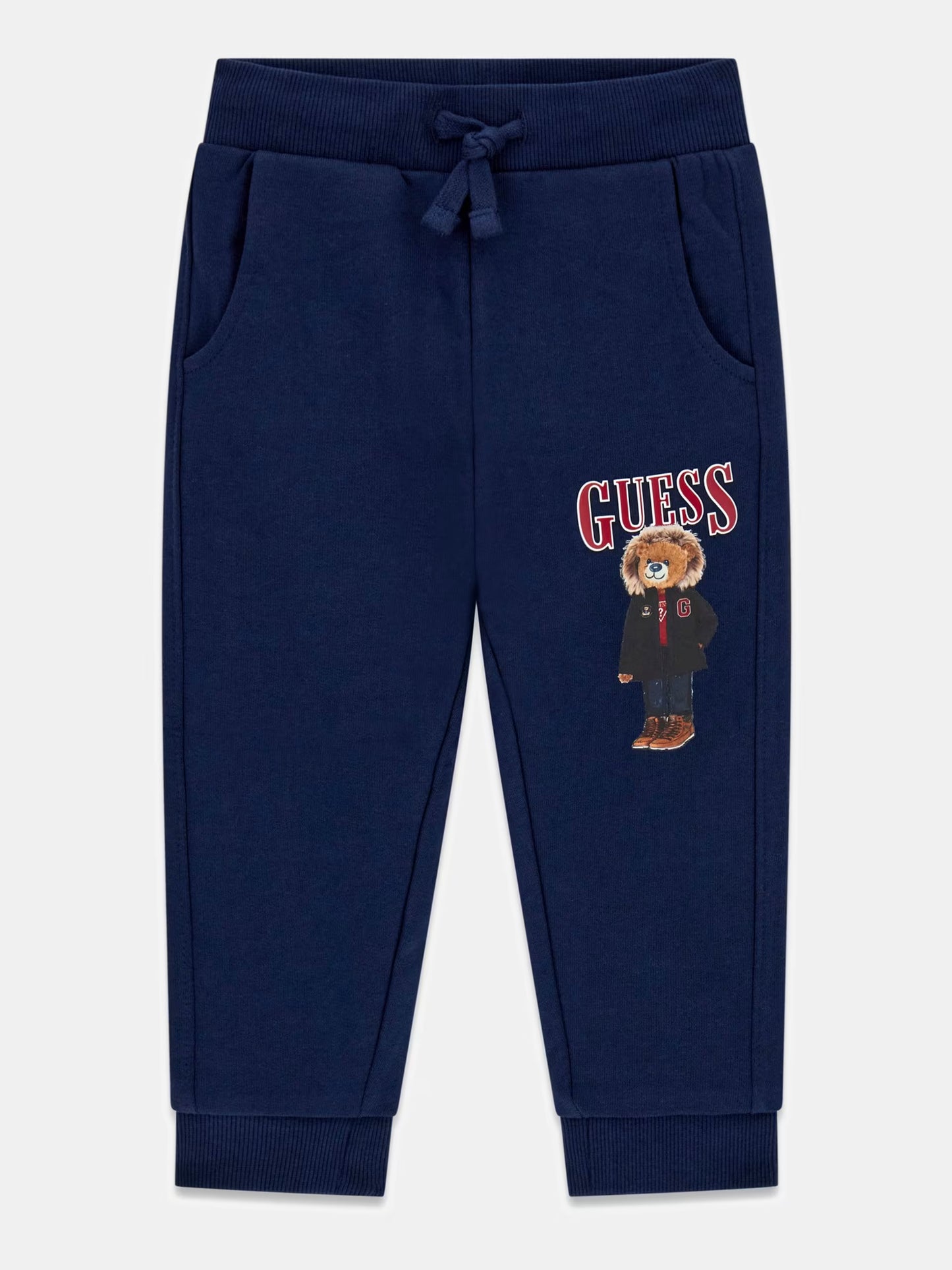 GUESS KIDS FRENCH TERRY REGULAR PANTS