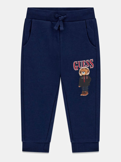 GUESS KIDS FRENCH TERRY REGULAR PANTS