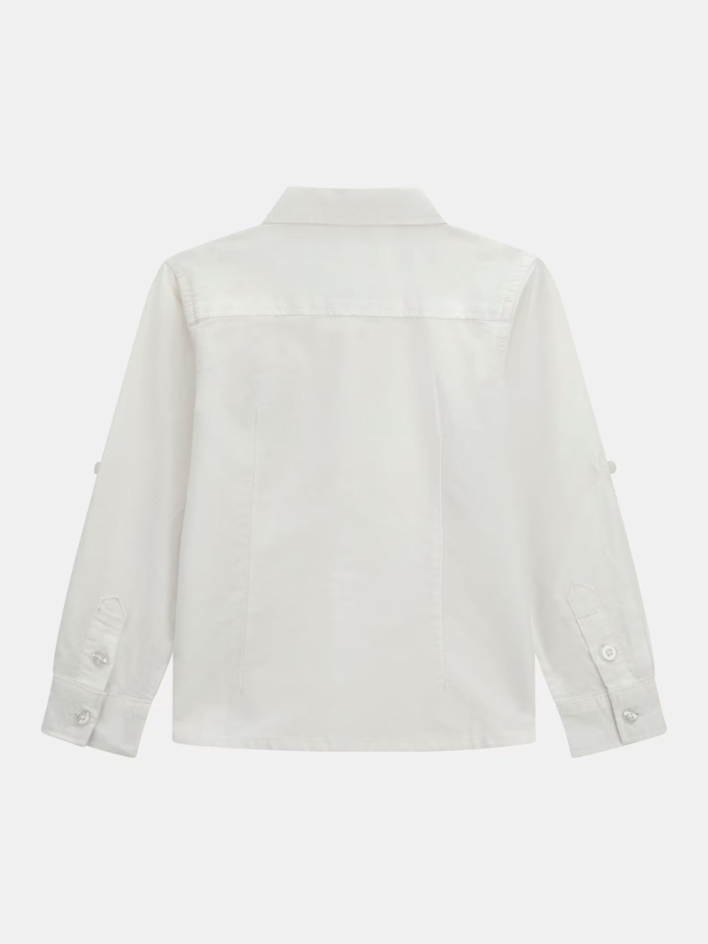 GUESS KIDS ADJUSTABLE TEDDY BEAR OXFORD SHIRT
