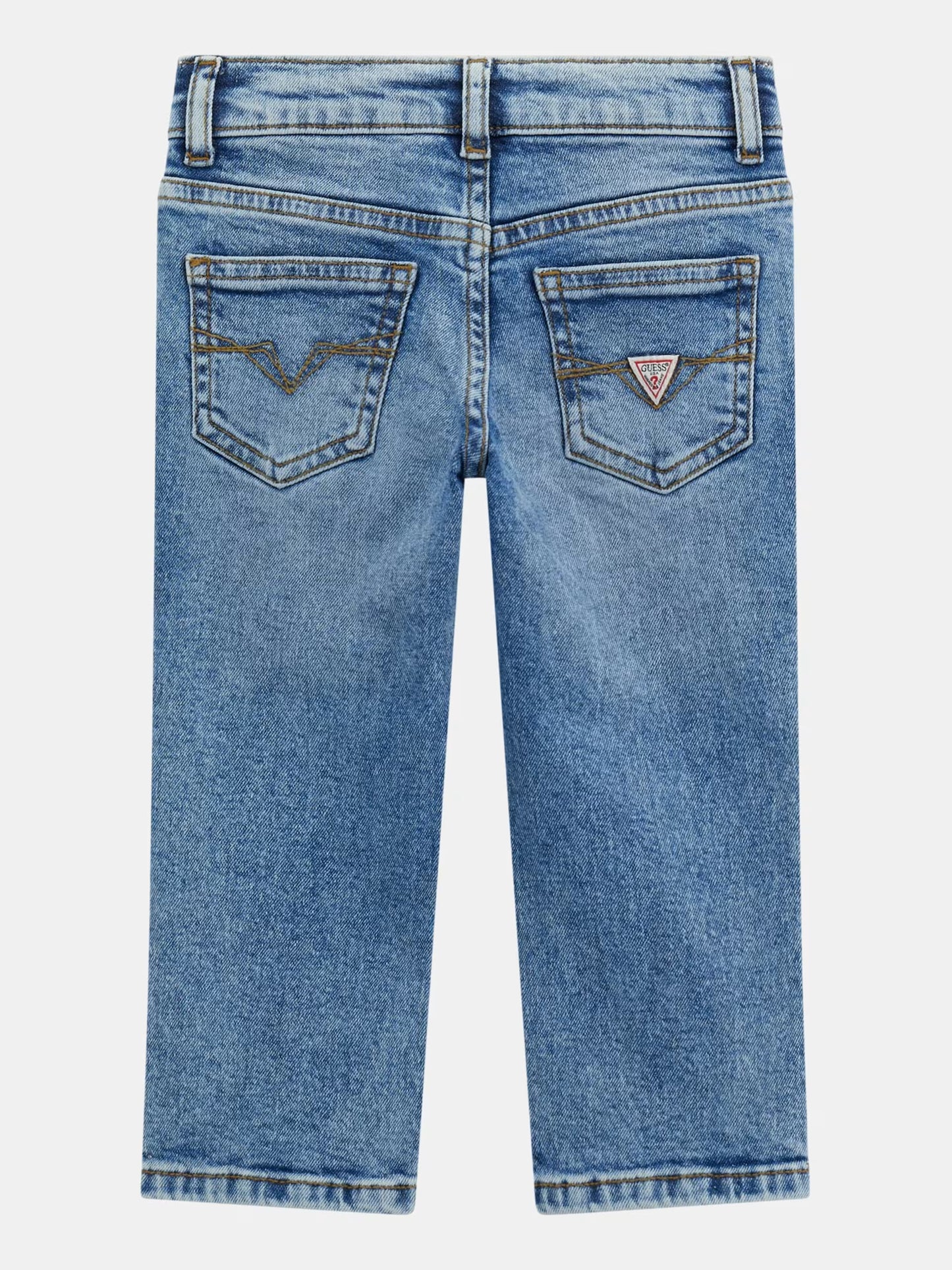 GUESS JEANS BOYS COMFORT DENIM SLIM FIT PANTS