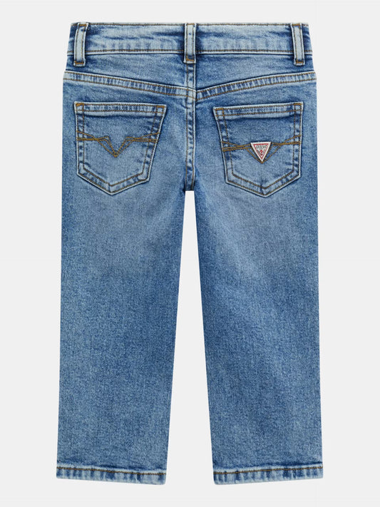 GUESS JEANS BOYS COMFORT DENIM SLIM FIT PANTS