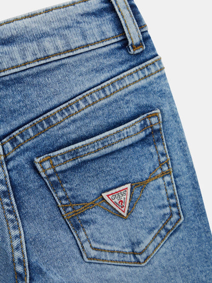 GUESS JEANS BOYS COMFORT DENIM SLIM FIT PANTS